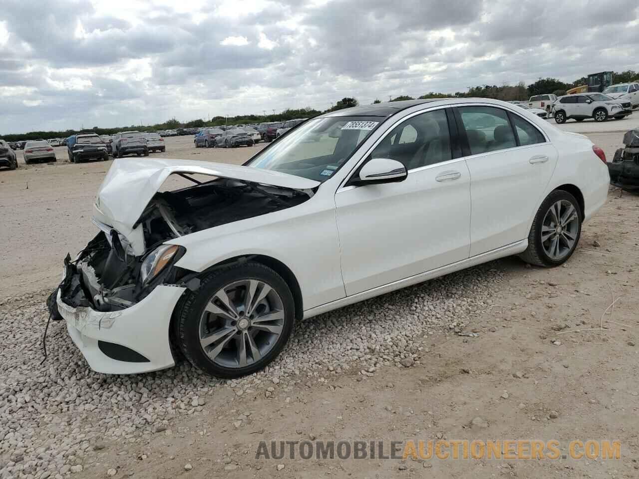 55SWF4KB9GU157549 MERCEDES-BENZ C-CLASS 2016