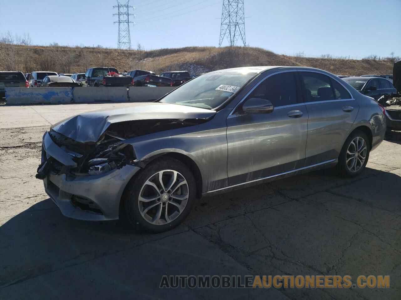 55SWF4KB9GU159818 MERCEDES-BENZ C-CLASS 2016