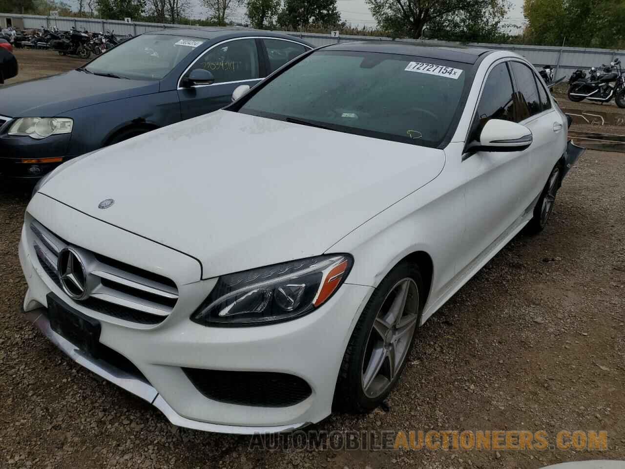 55SWF4KB9GU167191 MERCEDES-BENZ C-CLASS 2016