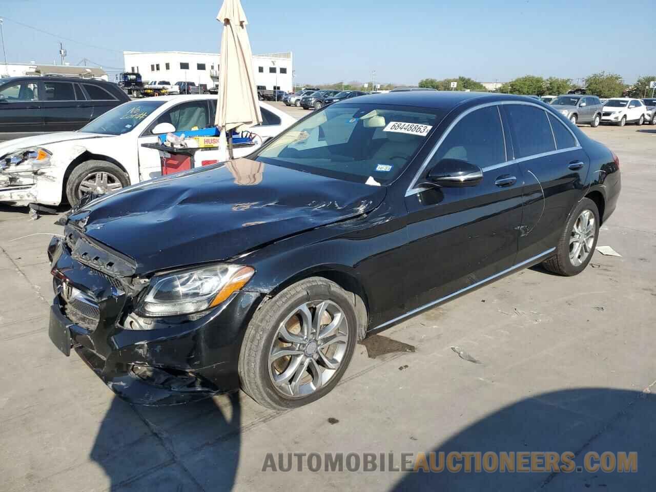 55SWF4KB9GU172987 MERCEDES-BENZ C-CLASS 2016