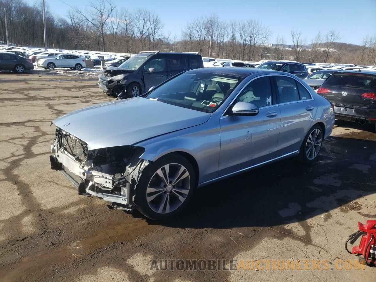 55SWF4KB9HU180590 MERCEDES-BENZ C-CLASS 2017