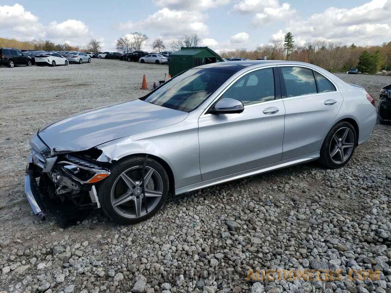 55SWF4KB9HU183327 MERCEDES-BENZ C-CLASS 2017