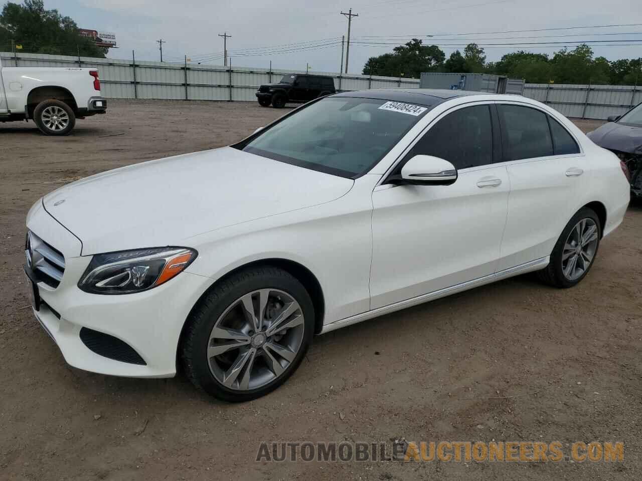 55SWF4KB9HU184607 MERCEDES-BENZ C-CLASS 2017