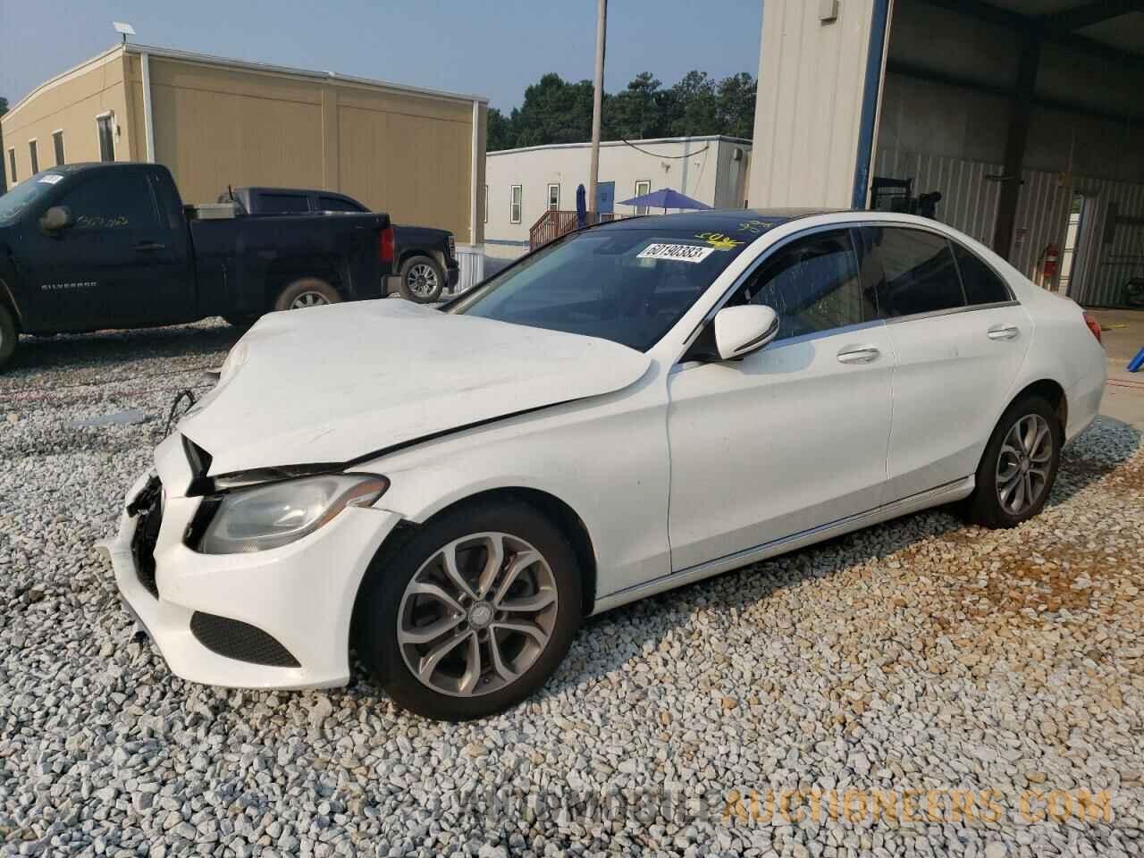 55SWF4KB9HU186776 MERCEDES-BENZ C-CLASS 2017