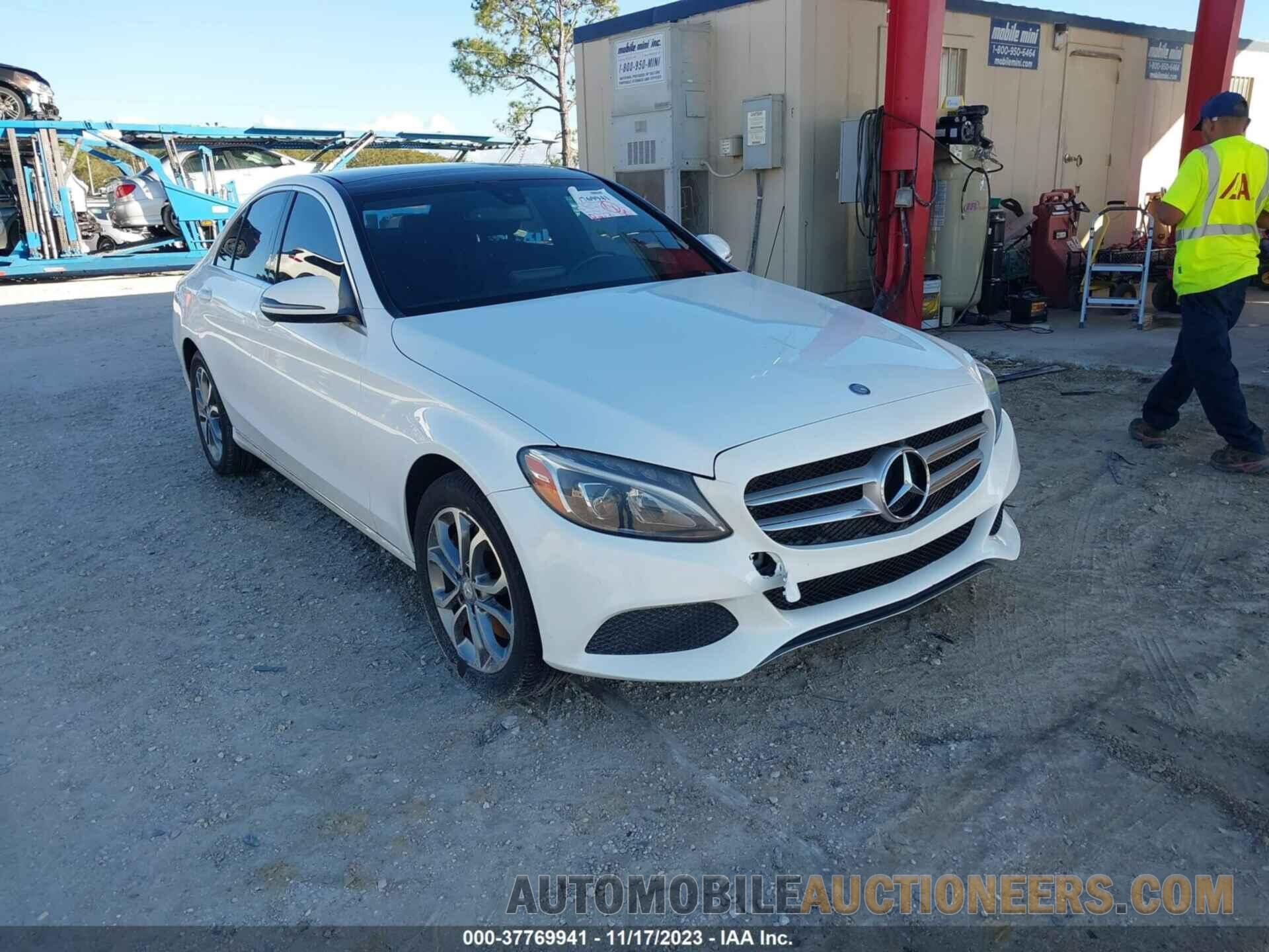 55SWF4KB9HU188138 MERCEDES-BENZ C-CLASS 2017