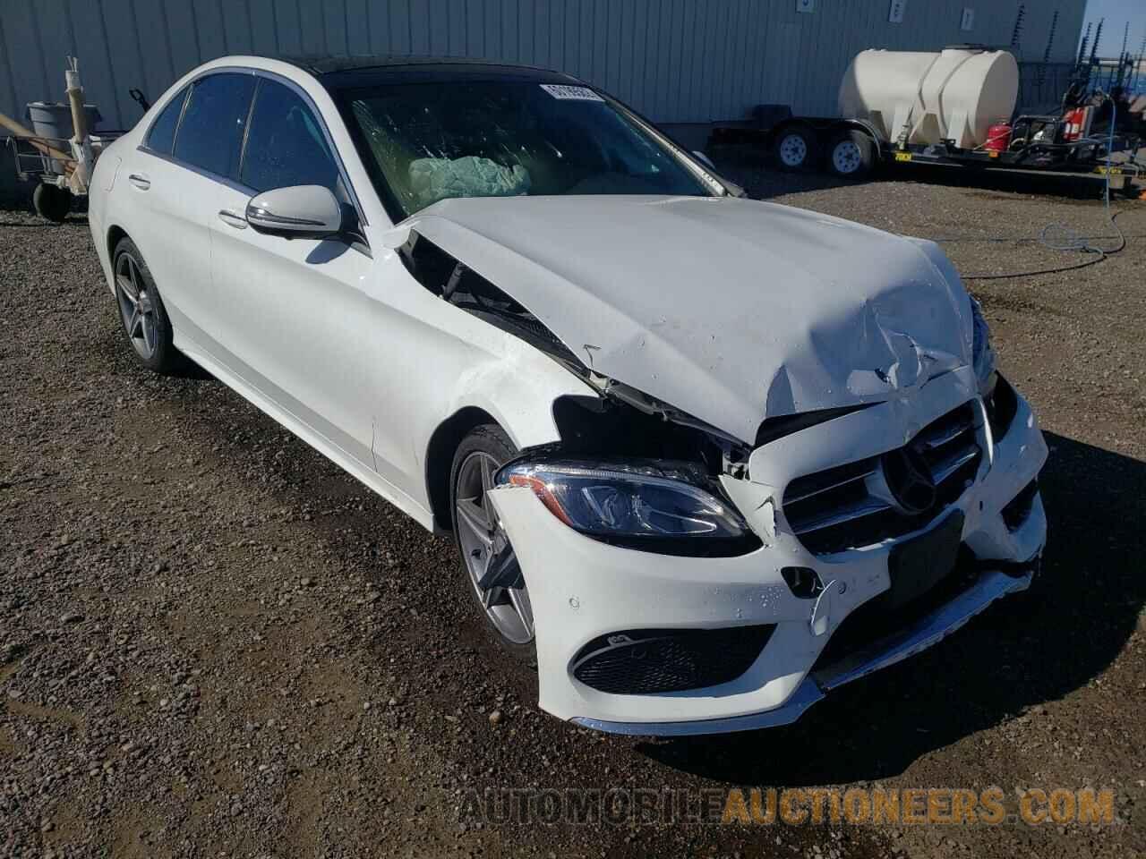 55SWF4KB9HU190553 MERCEDES-BENZ C-CLASS 2017