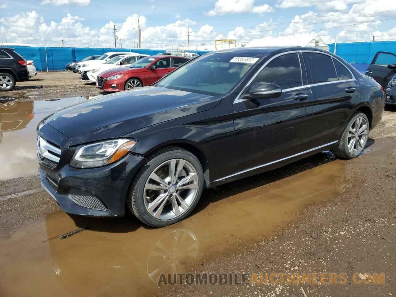 55SWF4KB9HU197051 MERCEDES-BENZ C-CLASS 2017