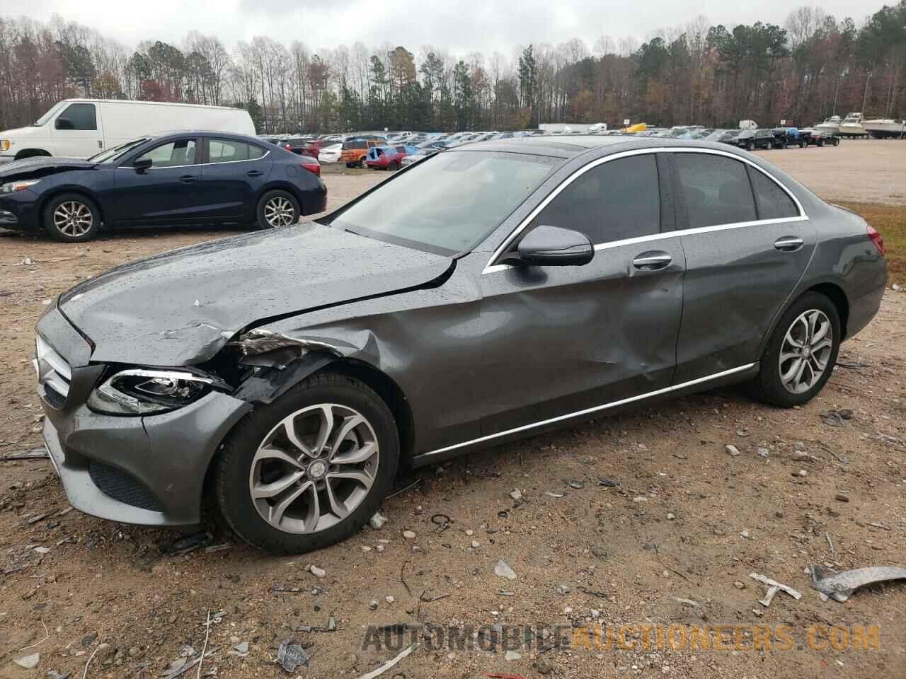 55SWF4KB9HU201437 MERCEDES-BENZ C-CLASS 2017