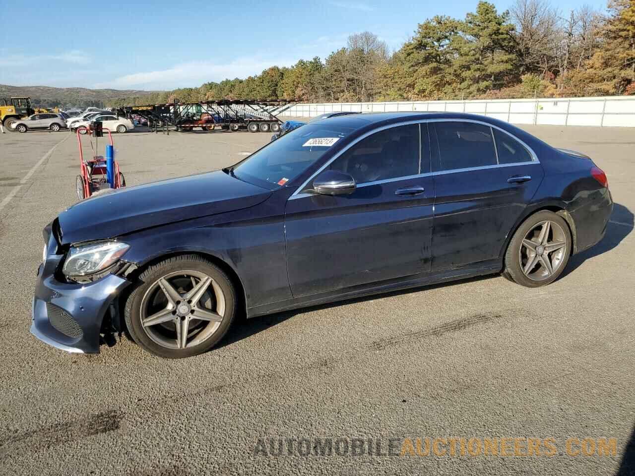 55SWF4KB9HU205889 MERCEDES-BENZ C-CLASS 2017