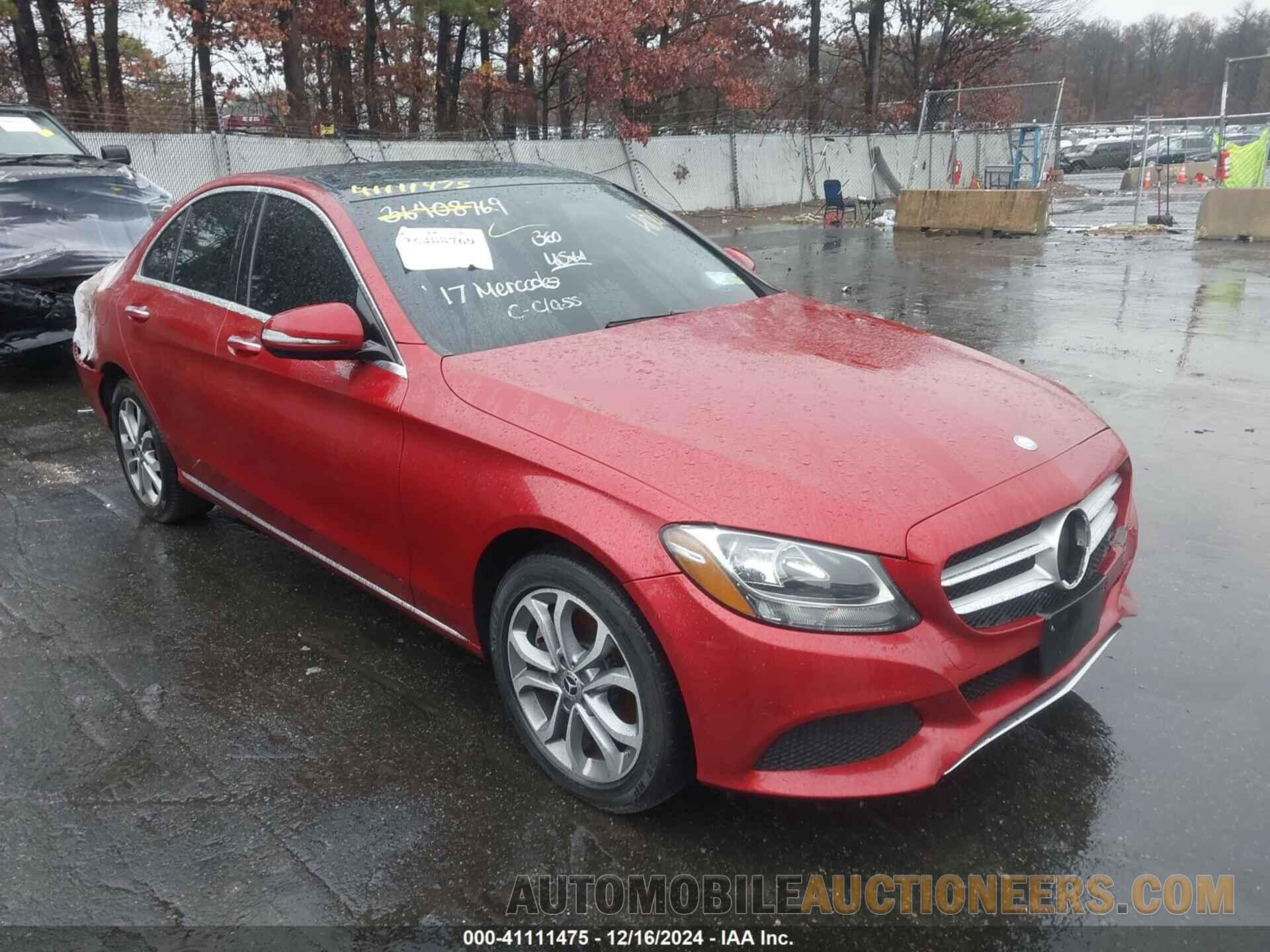 55SWF4KB9HU212762 MERCEDES-BENZ C 300 2017