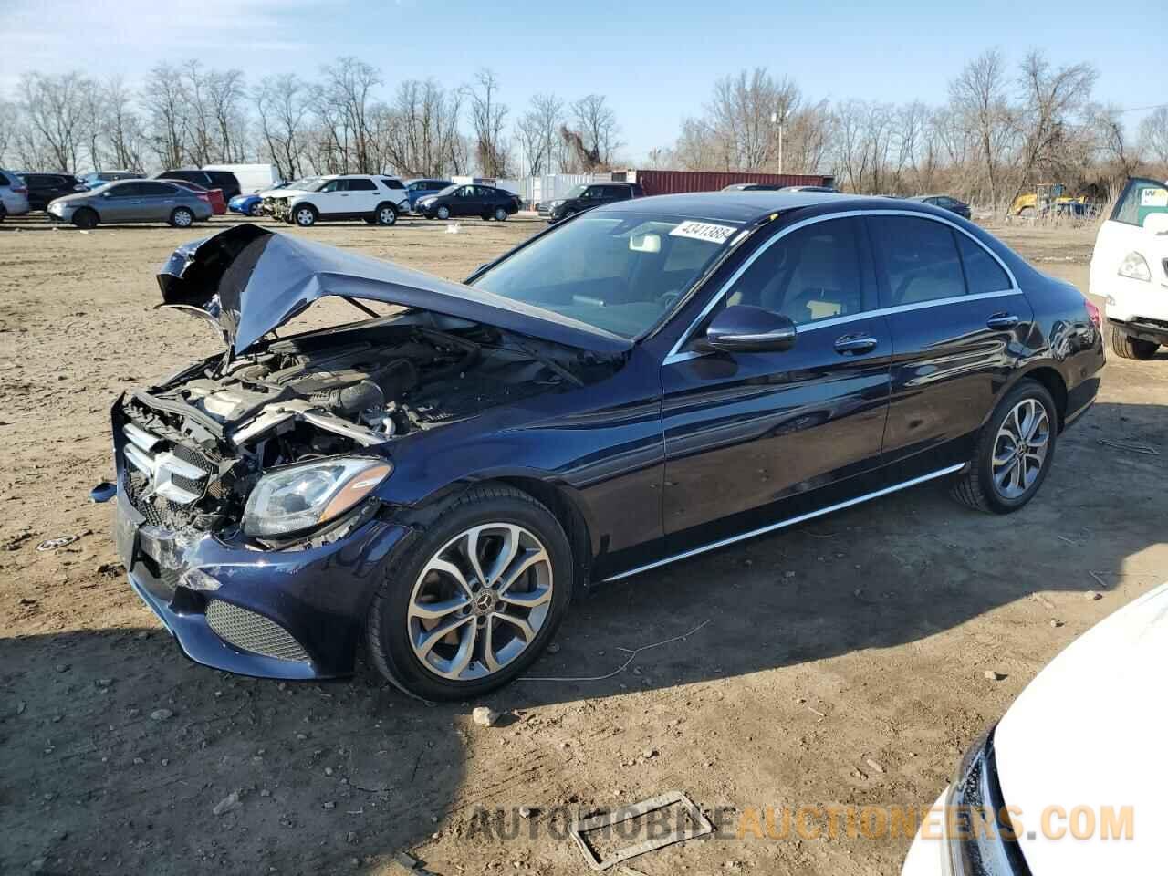 55SWF4KB9HU213569 MERCEDES-BENZ C-CLASS 2017