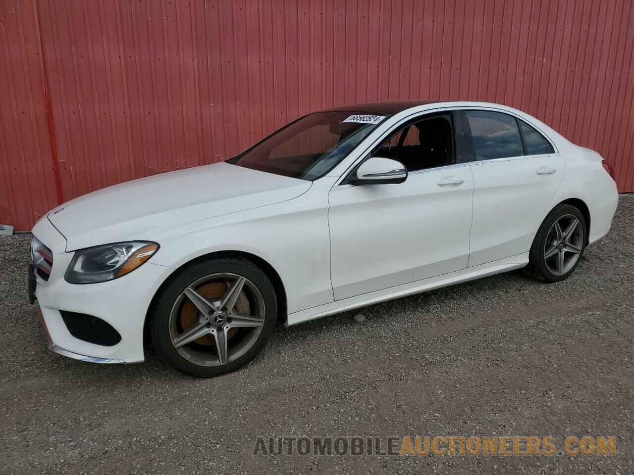 55SWF4KB9HU215127 MERCEDES-BENZ C-CLASS 2017