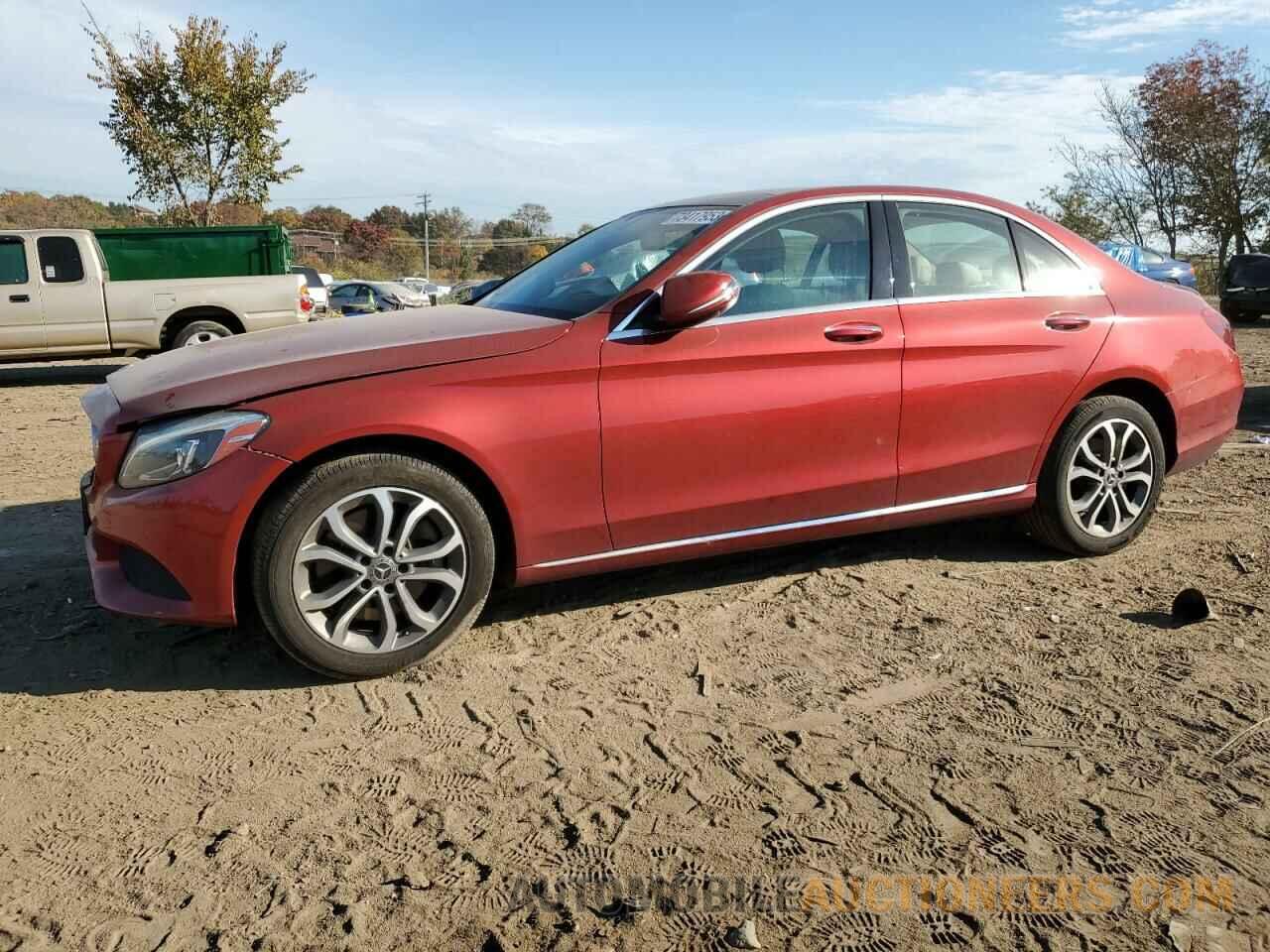 55SWF4KB9HU217802 MERCEDES-BENZ C-CLASS 2017