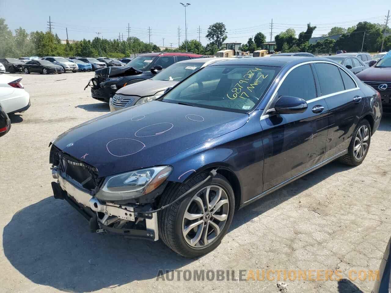 55SWF4KB9HU223292 MERCEDES-BENZ C-CLASS 2017