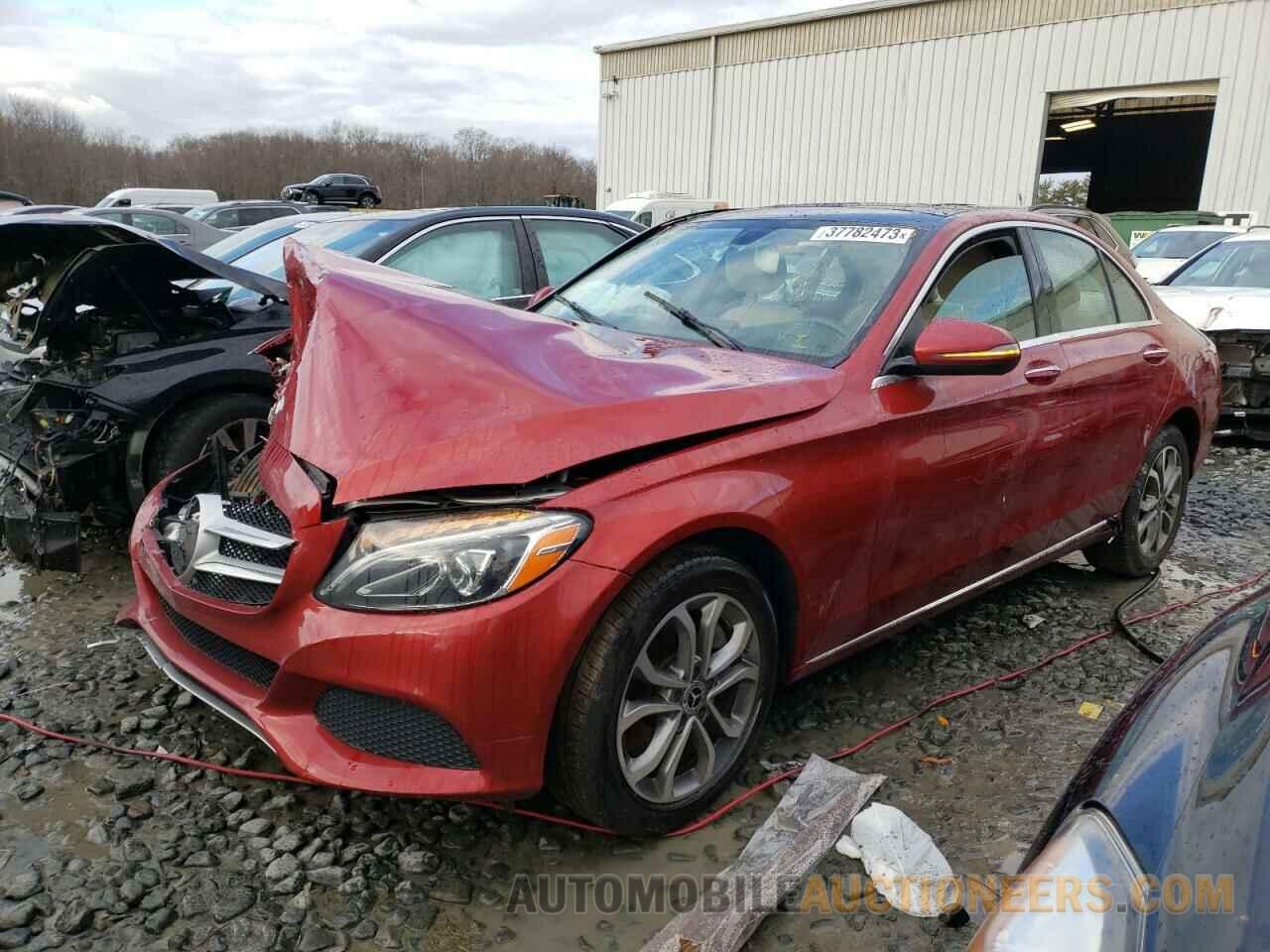 55SWF4KB9HU224670 MERCEDES-BENZ C-CLASS 2017