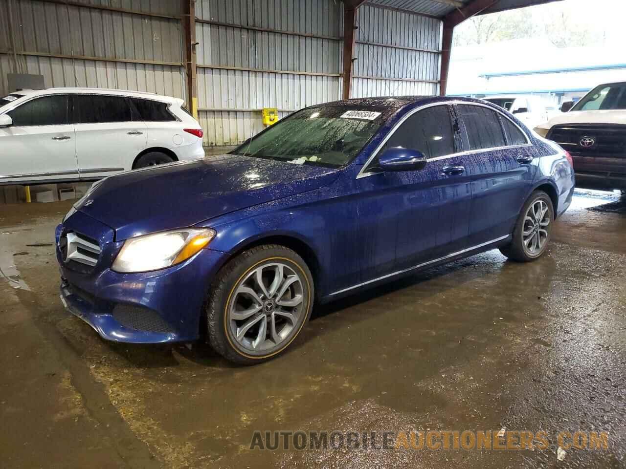 55SWF4KB9HU232137 MERCEDES-BENZ C-CLASS 2017