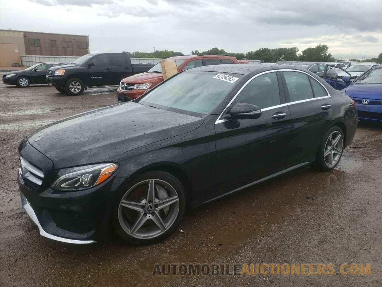 55SWF4KB9JU243550 MERCEDES-BENZ C-CLASS 2018