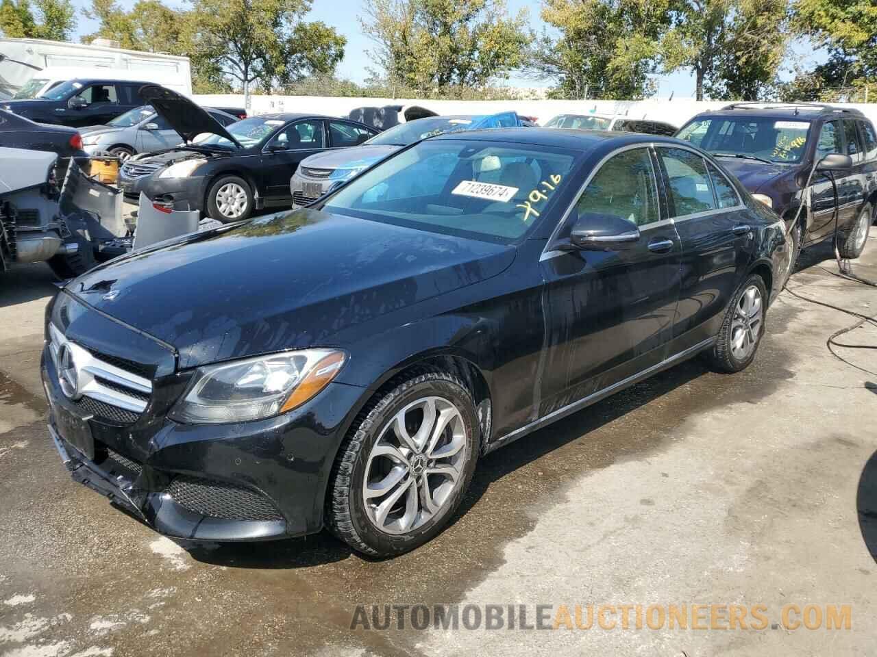 55SWF4KB9JU243953 MERCEDES-BENZ C-CLASS 2018