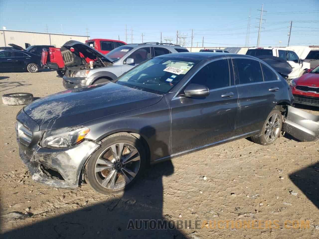 55SWF4KB9JU244875 MERCEDES-BENZ C-CLASS 2018