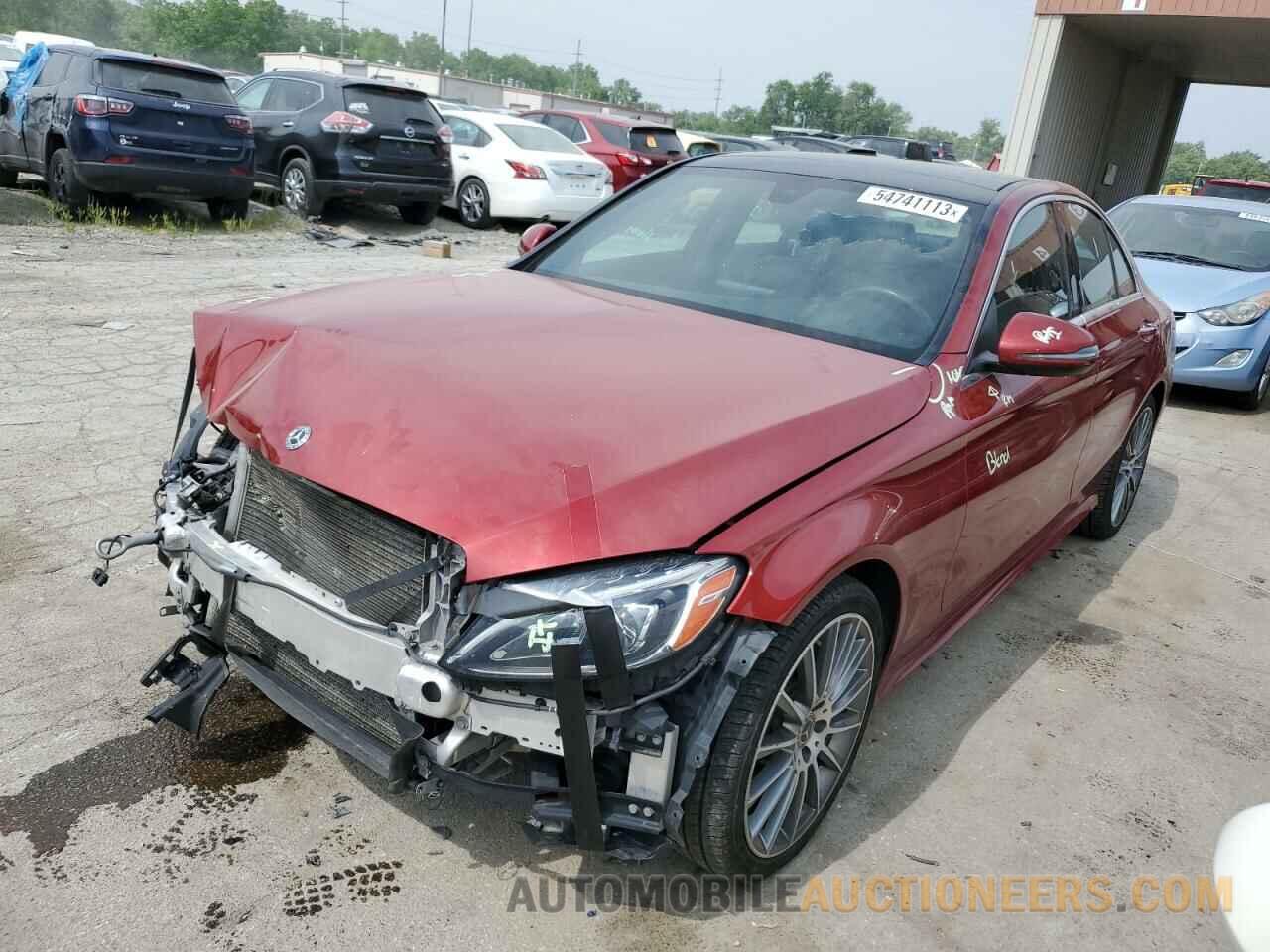 55SWF4KB9JU248974 MERCEDES-BENZ C-CLASS 2018