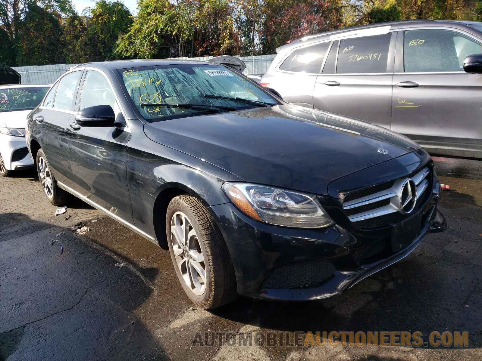 55SWF4KB9JU249008 MERCEDES-BENZ C-CLASS 2018