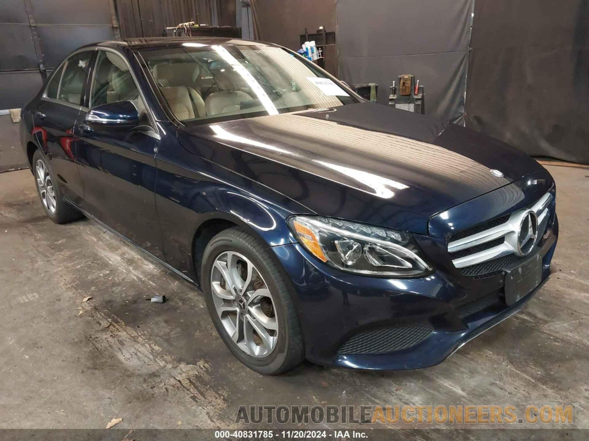 55SWF4KB9JU251521 MERCEDES-BENZ C 300 2018