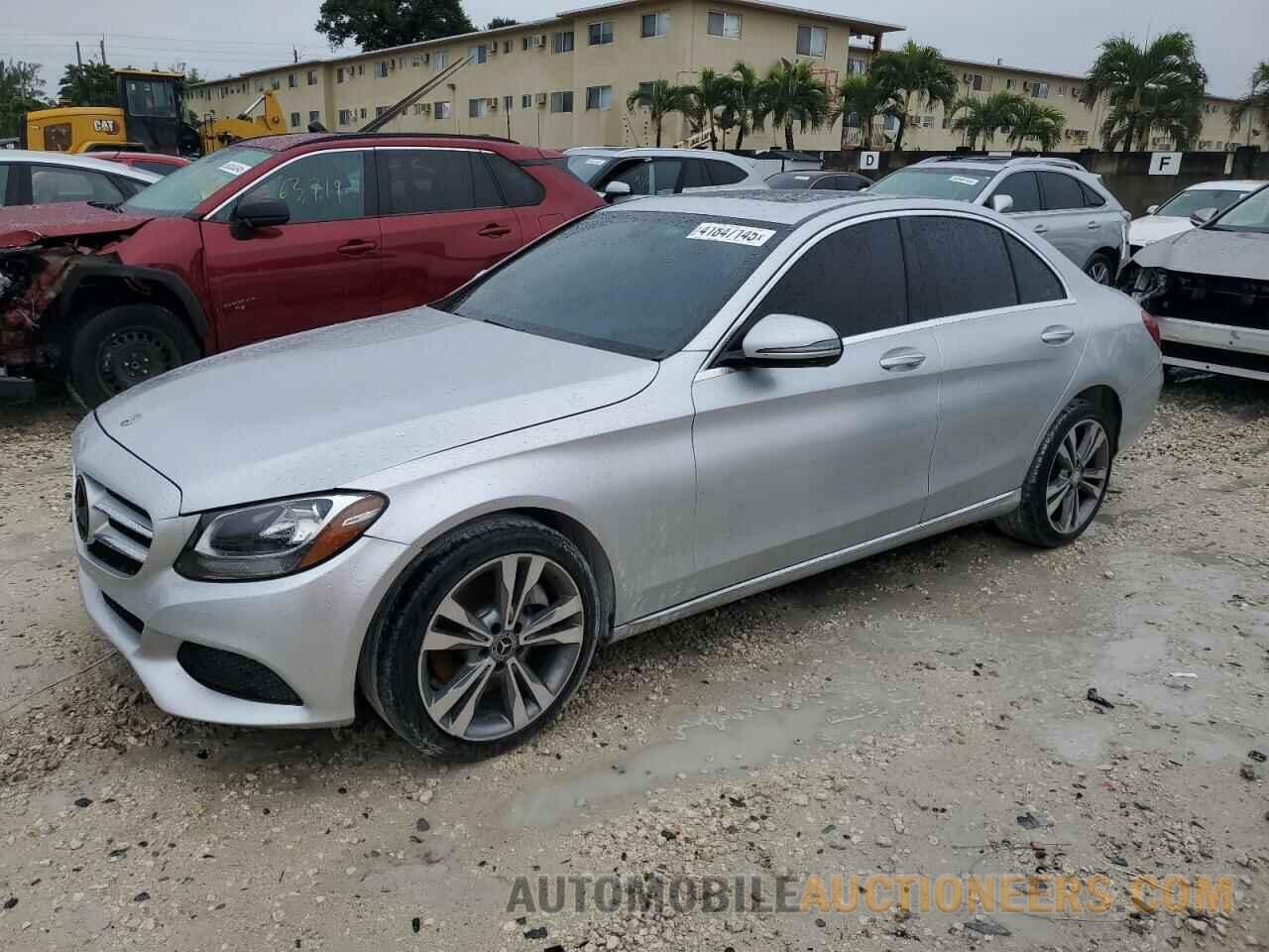 55SWF4KB9JU261501 MERCEDES-BENZ C-CLASS 2018