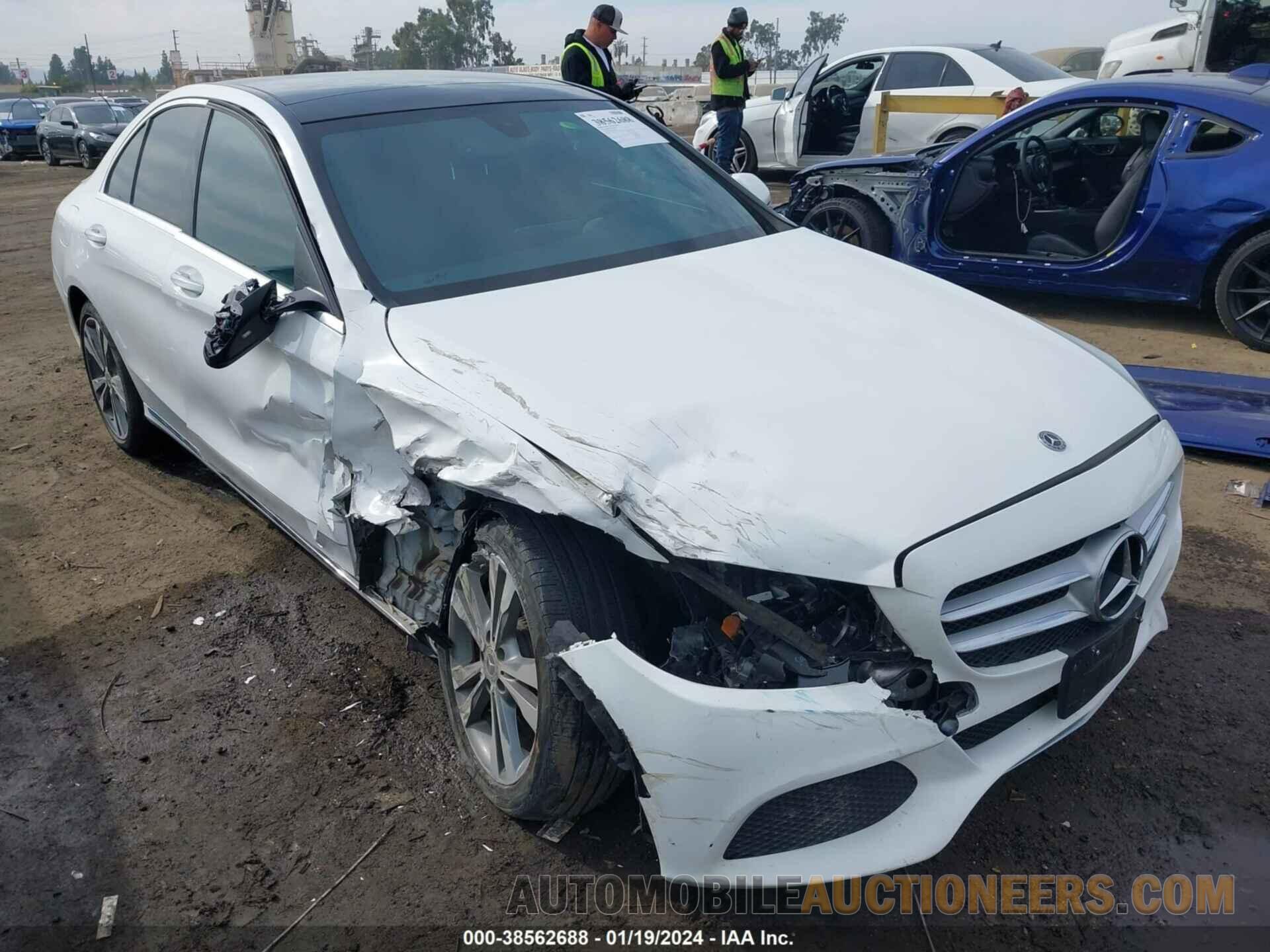 55SWF4KB9JU276435 MERCEDES-BENZ C 300 2018