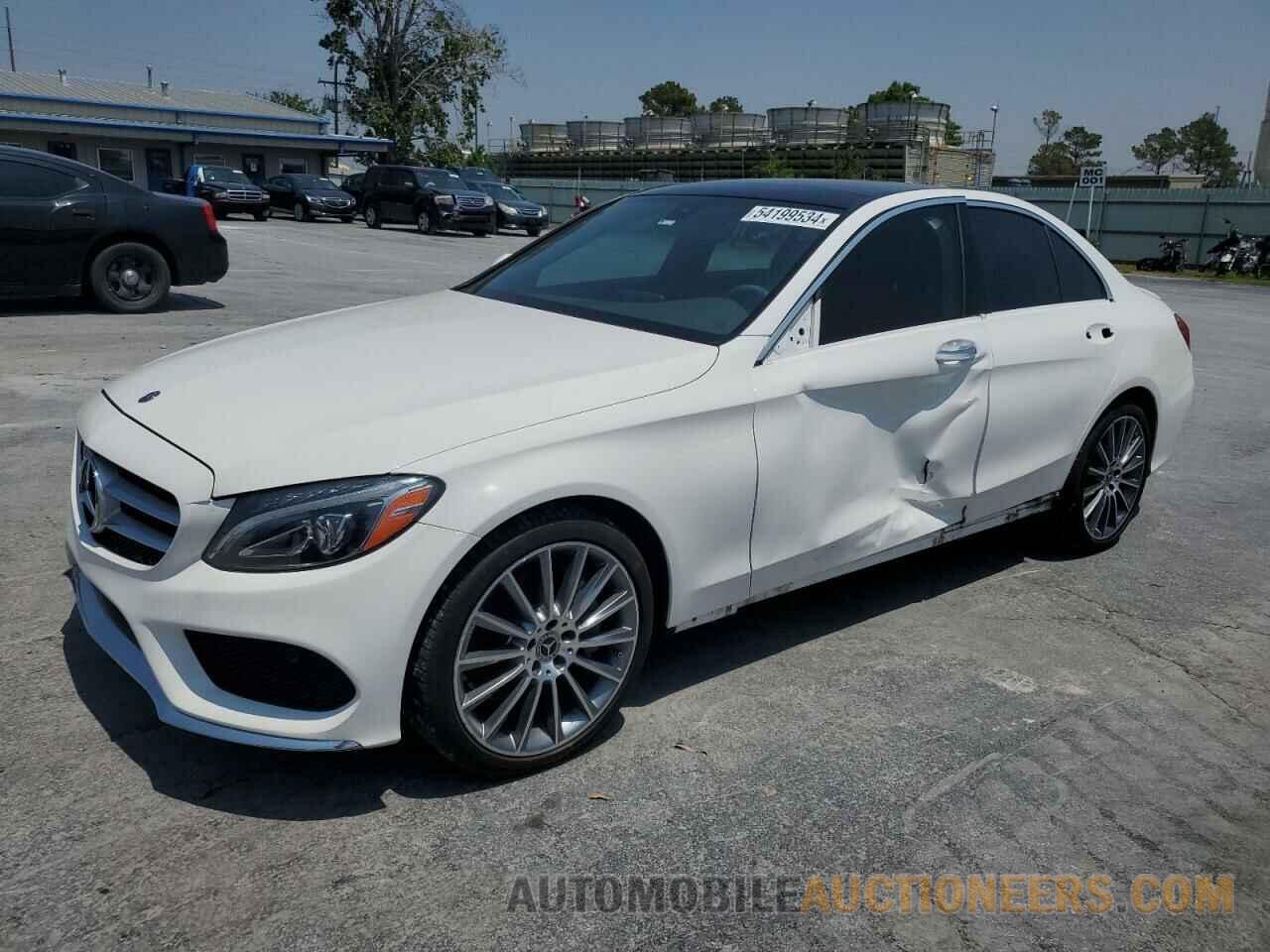 55SWF4KB9JU276886 MERCEDES-BENZ C-CLASS 2018