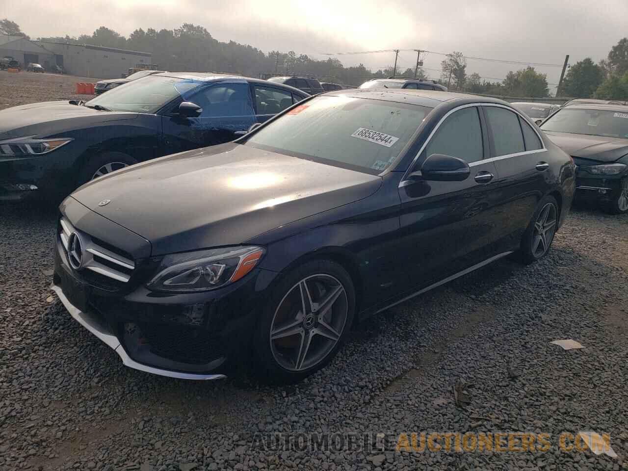 55SWF4KB9JU279464 MERCEDES-BENZ C-CLASS 2018