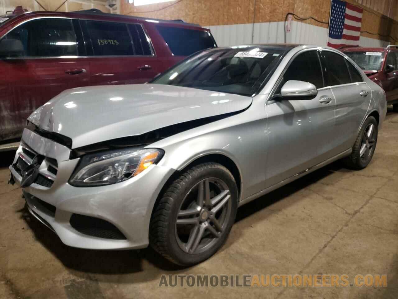 55SWF4KBXFU000823 MERCEDES-BENZ C-CLASS 2015