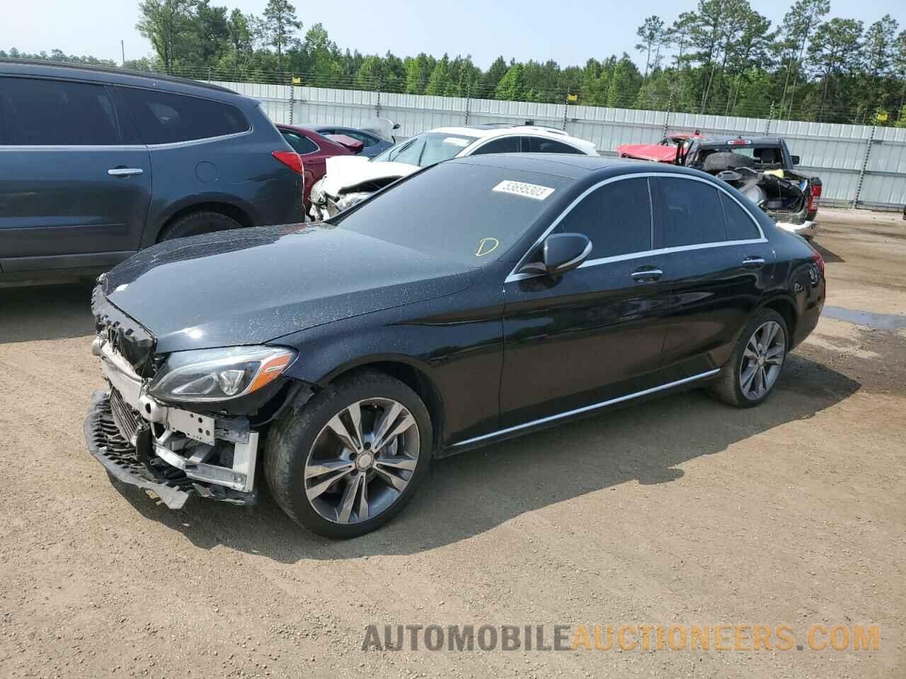 55SWF4KBXFU001079 MERCEDES-BENZ C-CLASS 2015