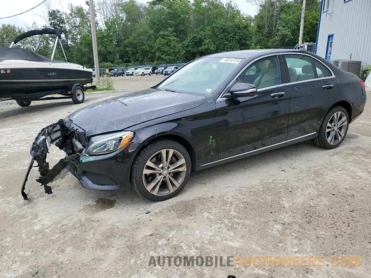 55SWF4KBXFU001499 MERCEDES-BENZ C-CLASS 2015