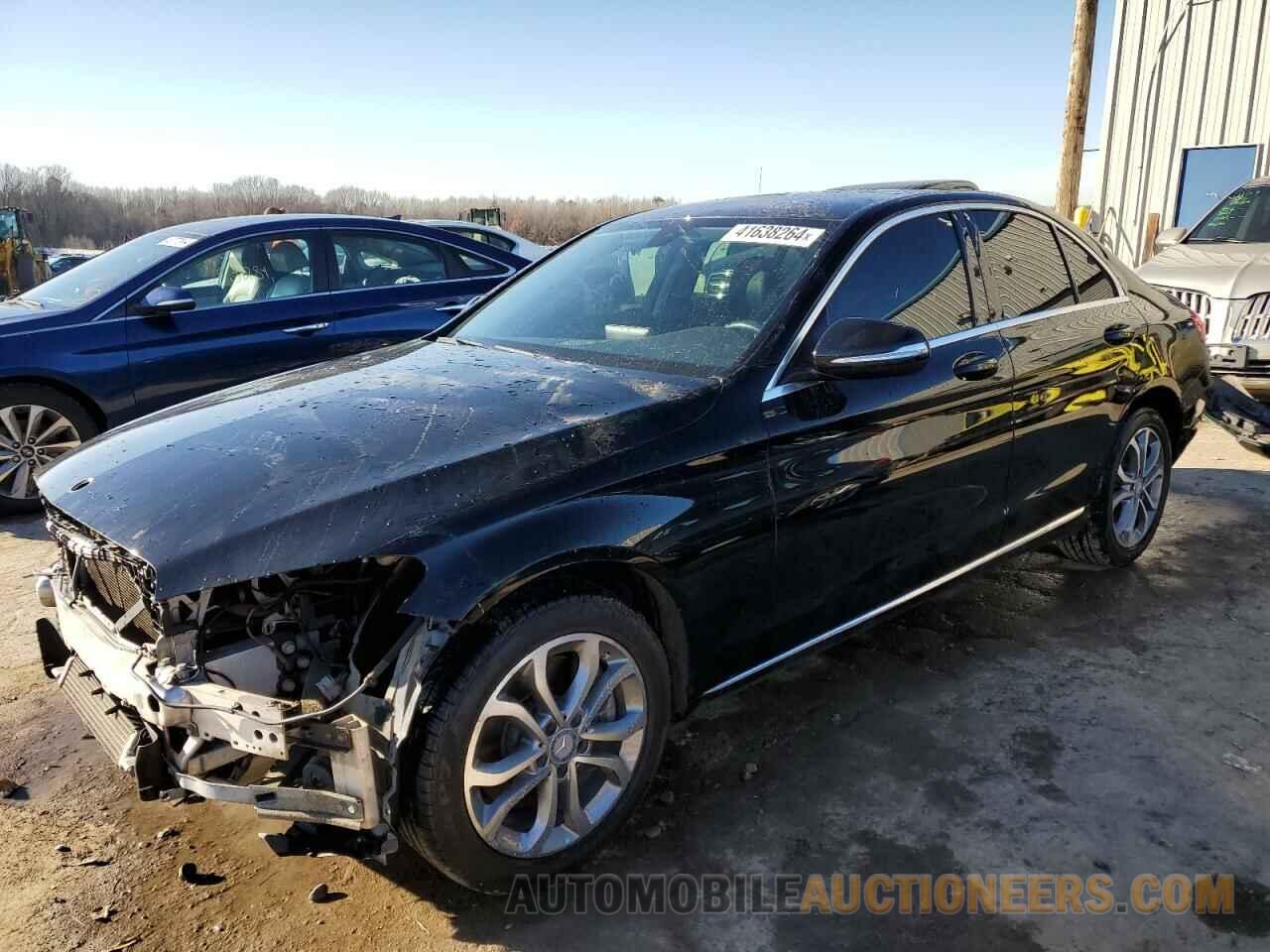 55SWF4KBXFU001552 MERCEDES-BENZ C-CLASS 2015