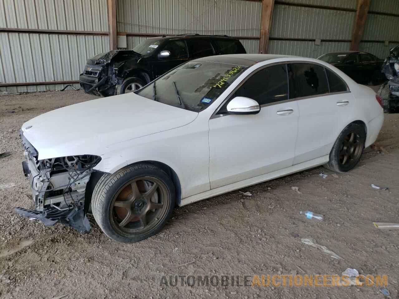 55SWF4KBXFU003320 MERCEDES-BENZ C-CLASS 2015