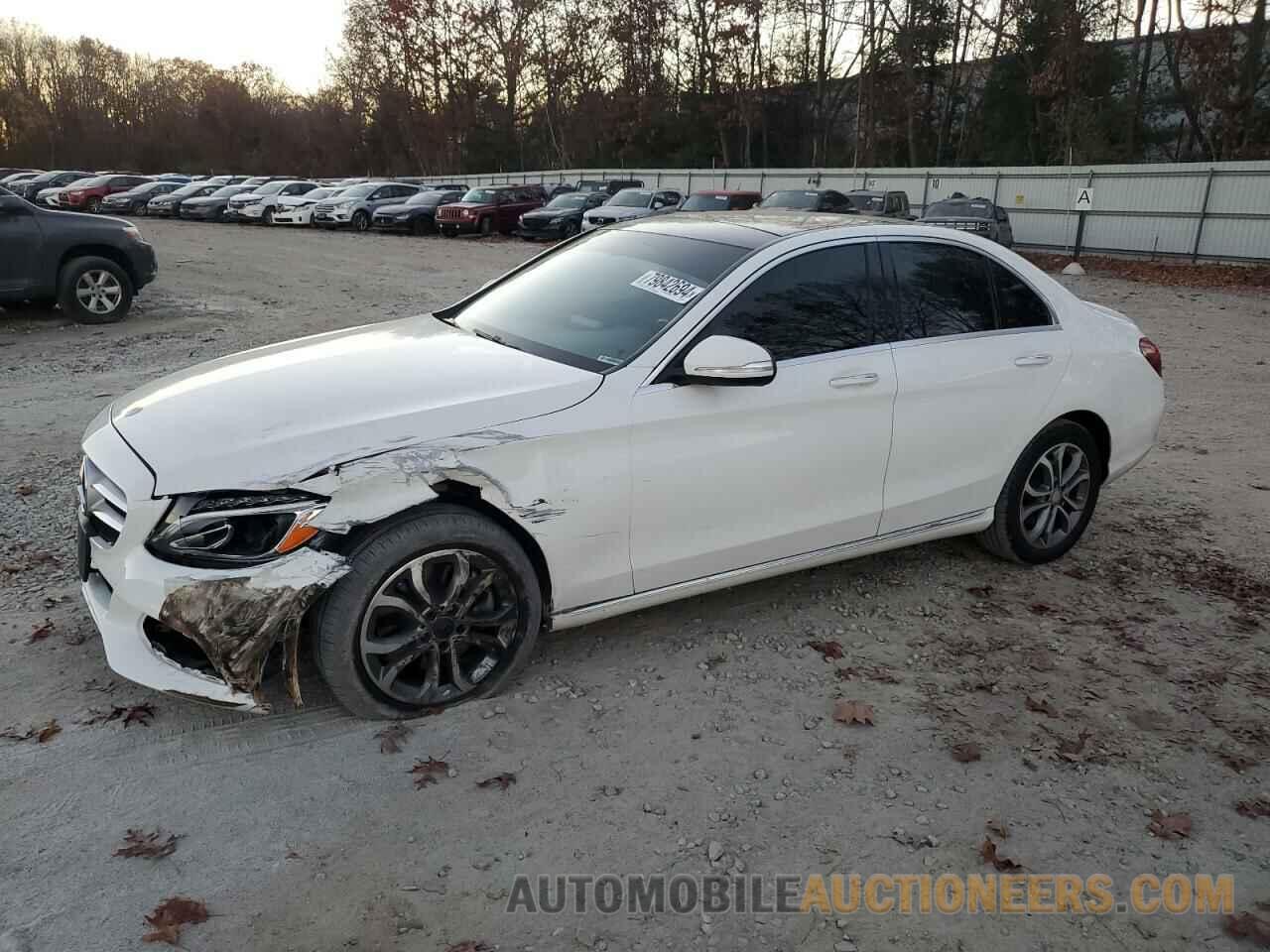 55SWF4KBXFU009585 MERCEDES-BENZ C-CLASS 2015