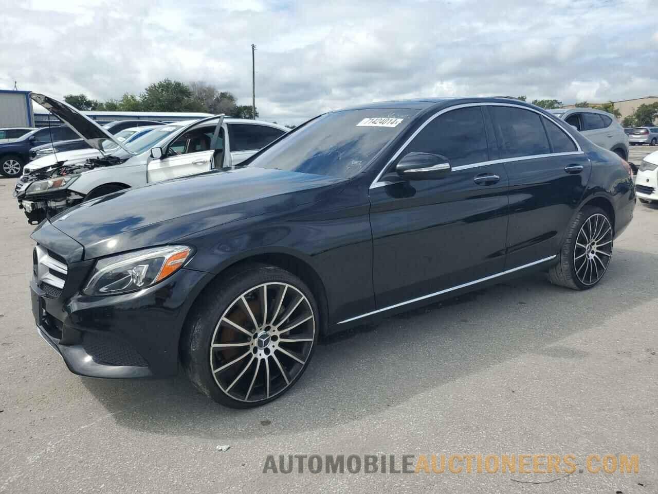 55SWF4KBXFU010591 MERCEDES-BENZ C-CLASS 2015