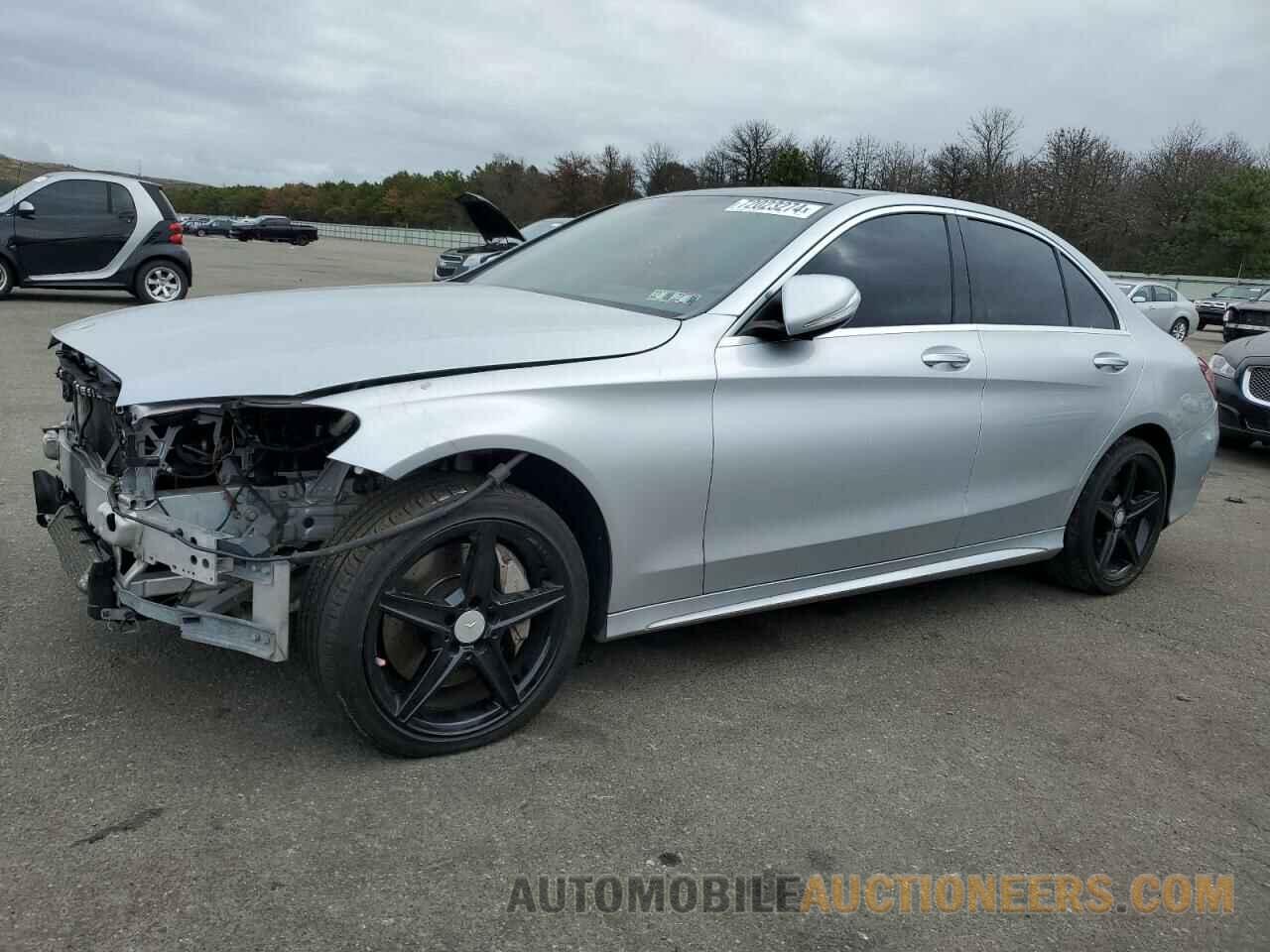 55SWF4KBXFU012342 MERCEDES-BENZ C-CLASS 2015