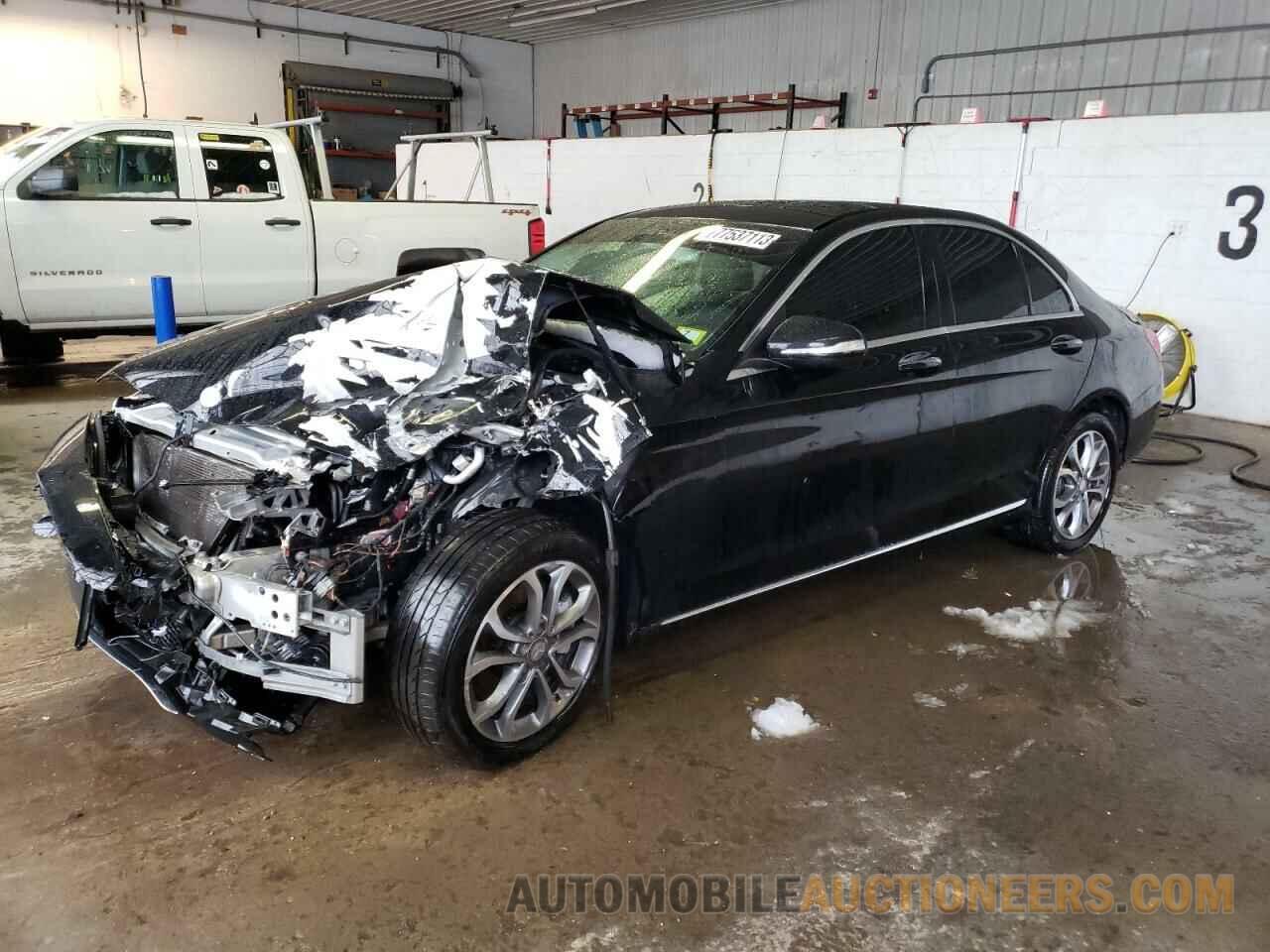 55SWF4KBXFU012387 MERCEDES-BENZ C-CLASS 2015