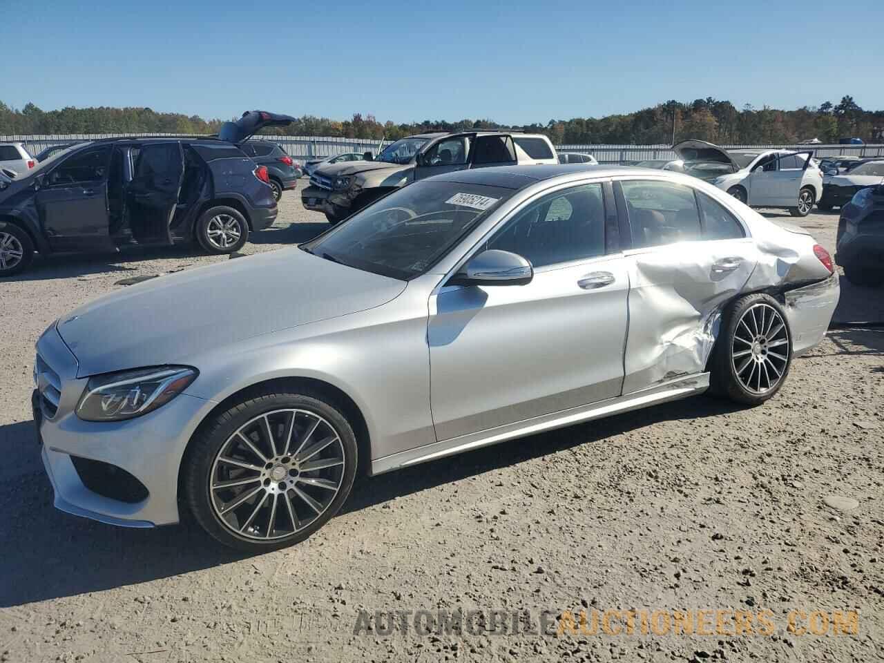 55SWF4KBXFU012485 MERCEDES-BENZ C-CLASS 2015