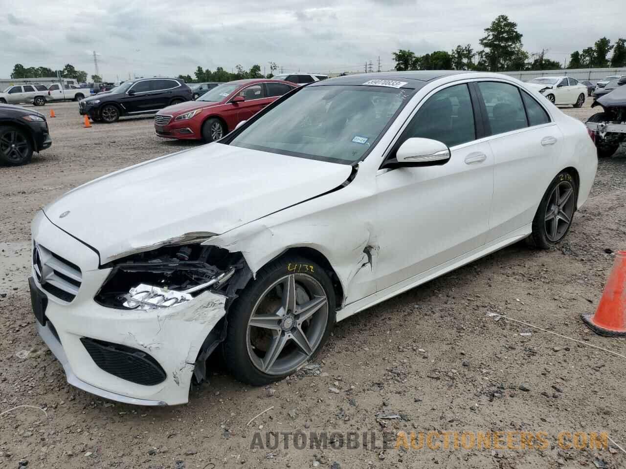 55SWF4KBXFU013149 MERCEDES-BENZ C-CLASS 2015