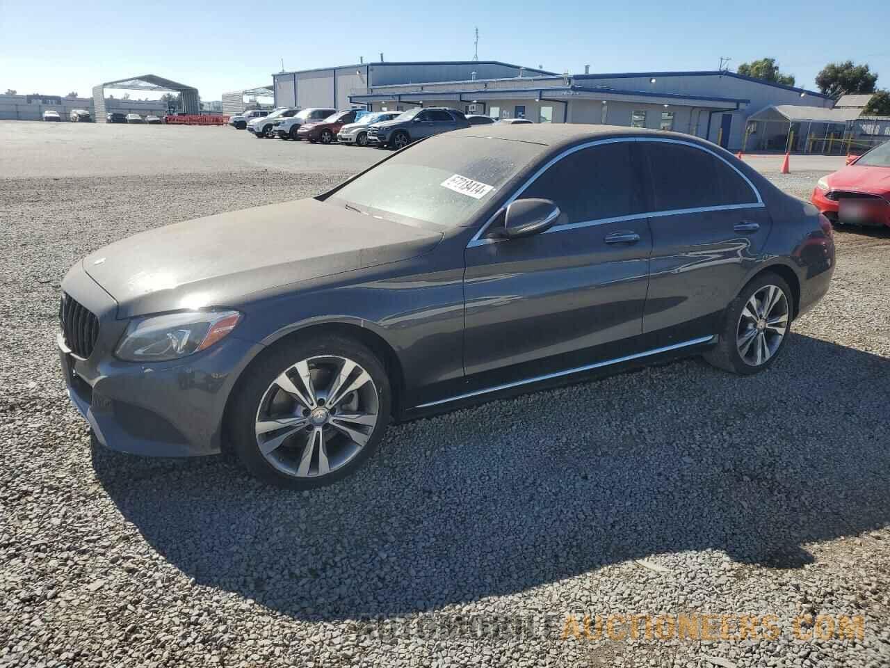 55SWF4KBXFU013703 MERCEDES-BENZ C-CLASS 2015