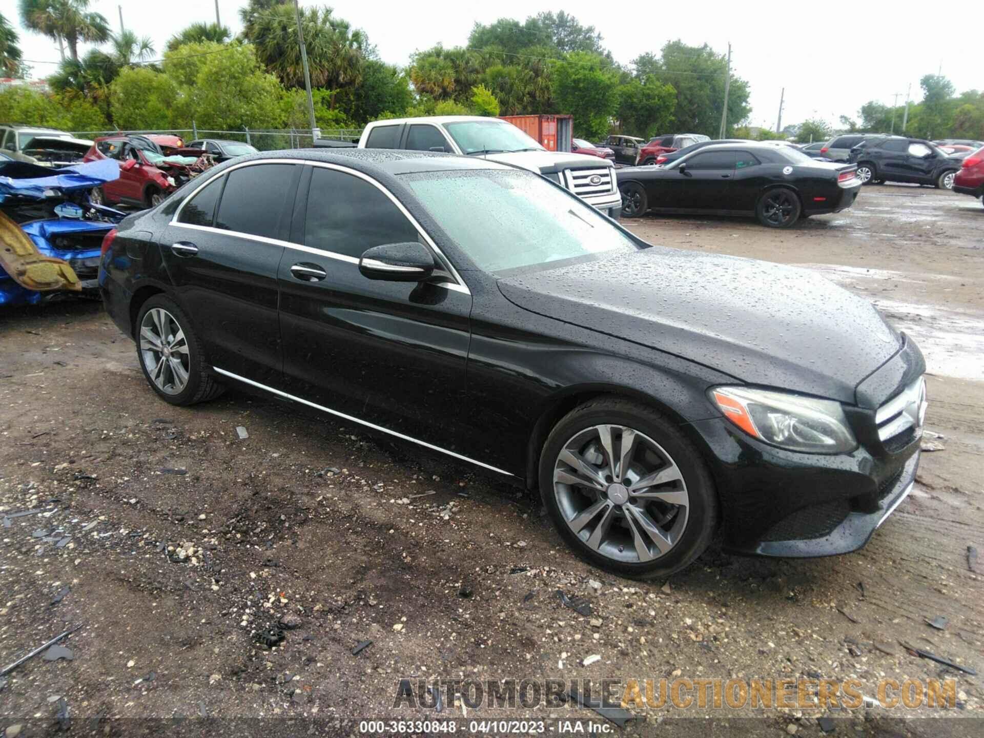 55SWF4KBXFU013863 MERCEDES-BENZ C-CLASS 2015