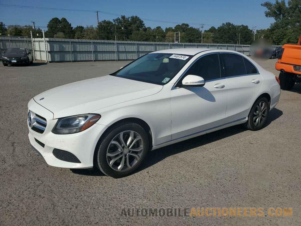 55SWF4KBXFU014849 MERCEDES-BENZ C-CLASS 2015