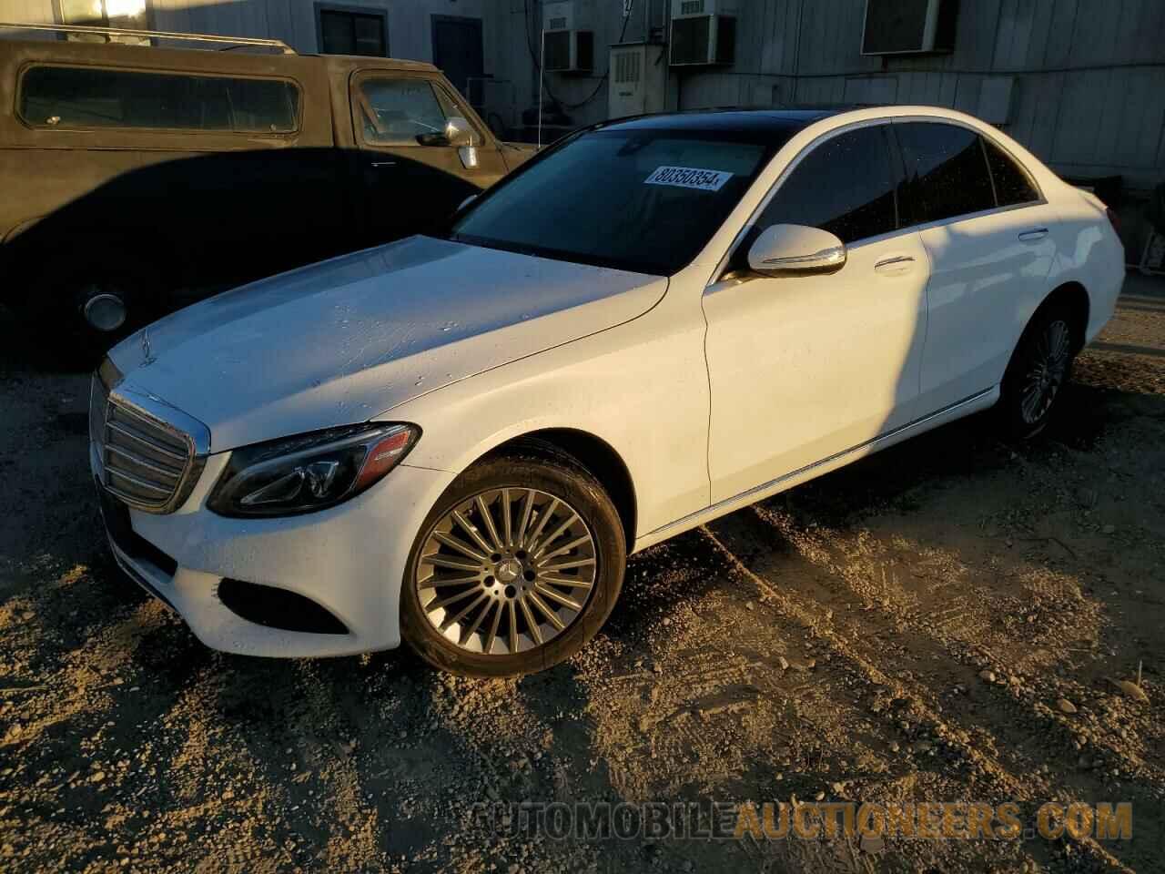 55SWF4KBXFU015080 MERCEDES-BENZ C-CLASS 2015