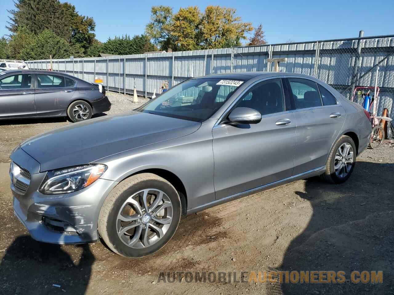 55SWF4KBXFU015838 MERCEDES-BENZ C-CLASS 2015