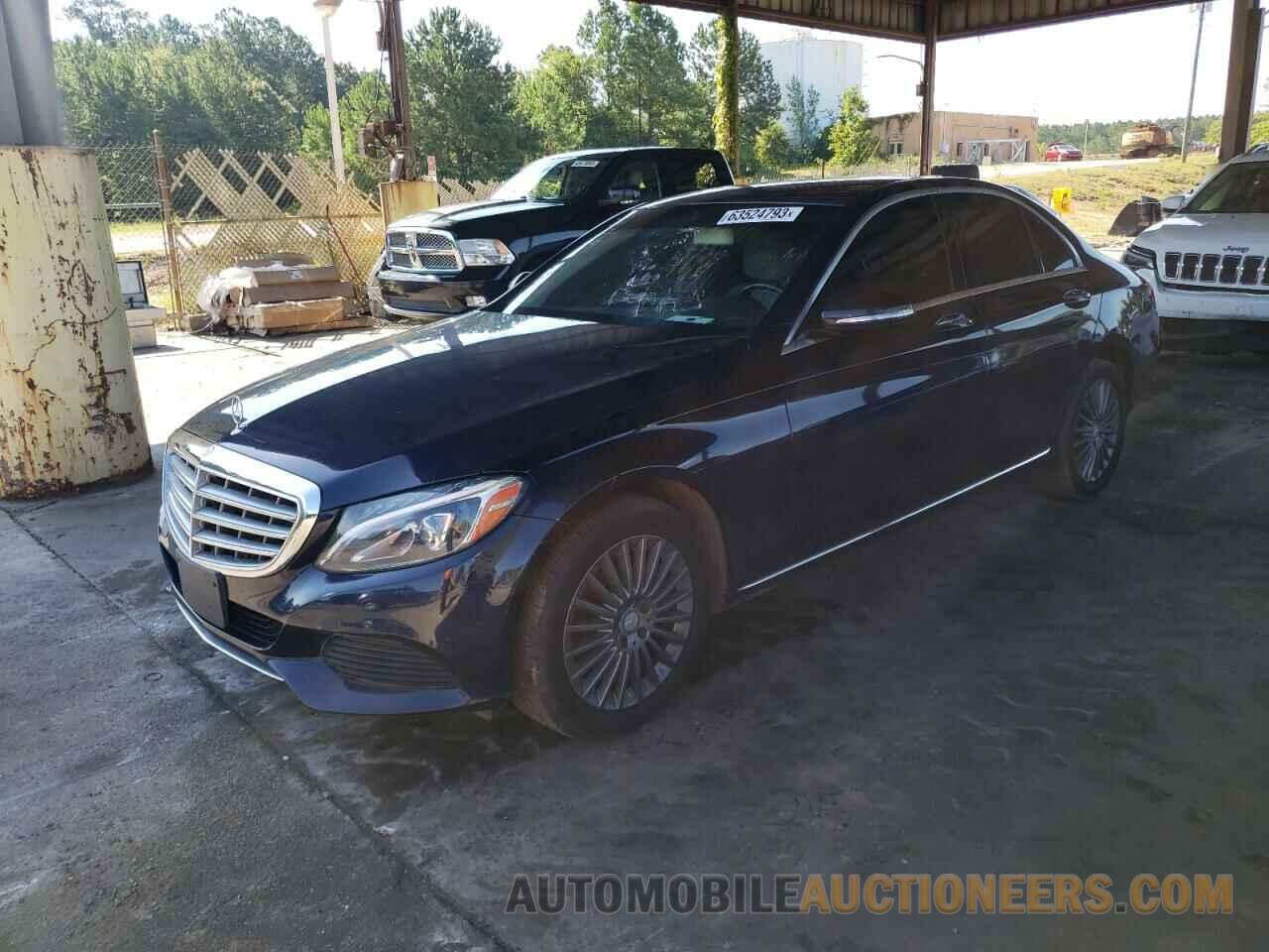 55SWF4KBXFU016164 MERCEDES-BENZ C-CLASS 2015