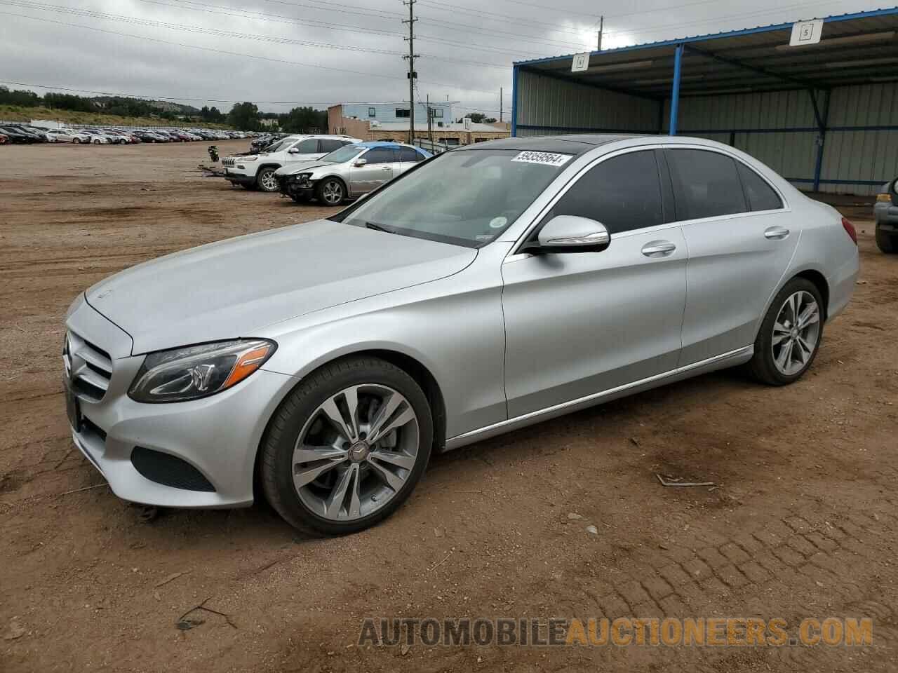 55SWF4KBXFU016830 MERCEDES-BENZ C-CLASS 2015