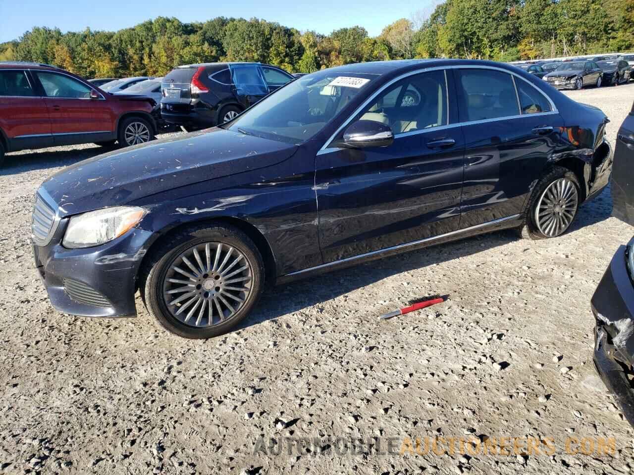 55SWF4KBXFU018318 MERCEDES-BENZ C-CLASS 2015