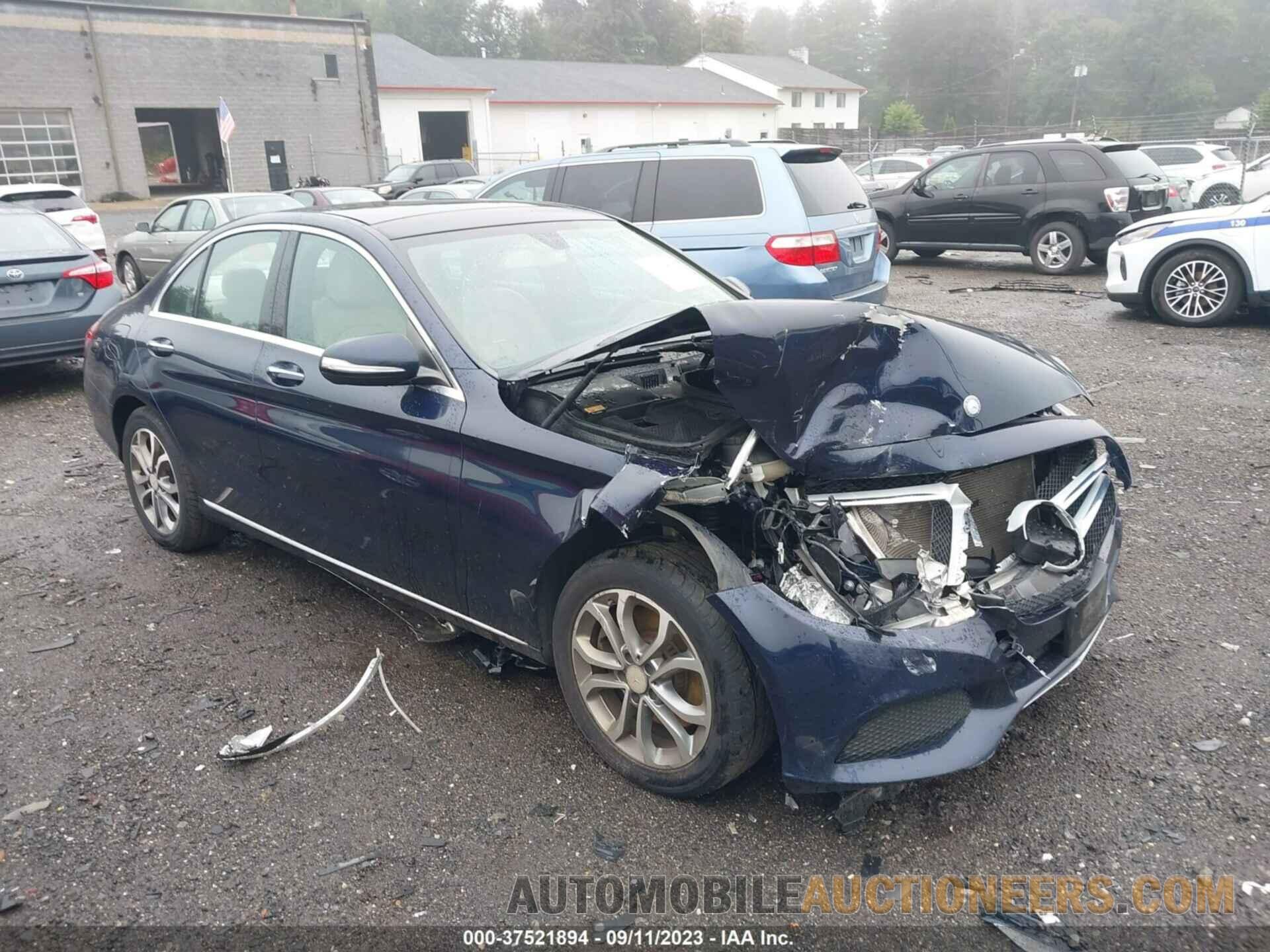 55SWF4KBXFU018433 MERCEDES-BENZ C-CLASS 2015